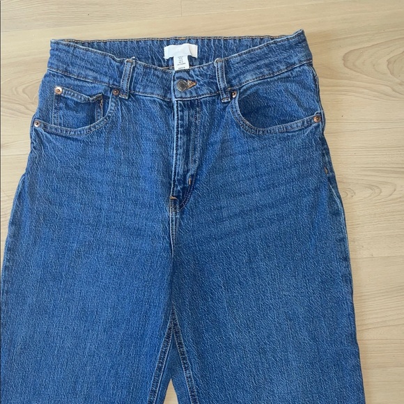 H&M Blue Flare & Wide Leg Jeans - Picture 2 of 10